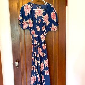 FLORAL maxi dress